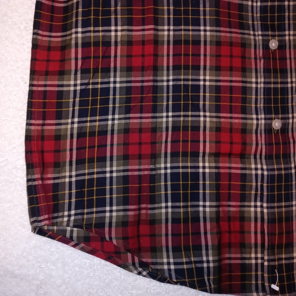 🆕Turnbury | Tartan Plaid Button Down Shirt Mens Size Small - Picture 7 of 14